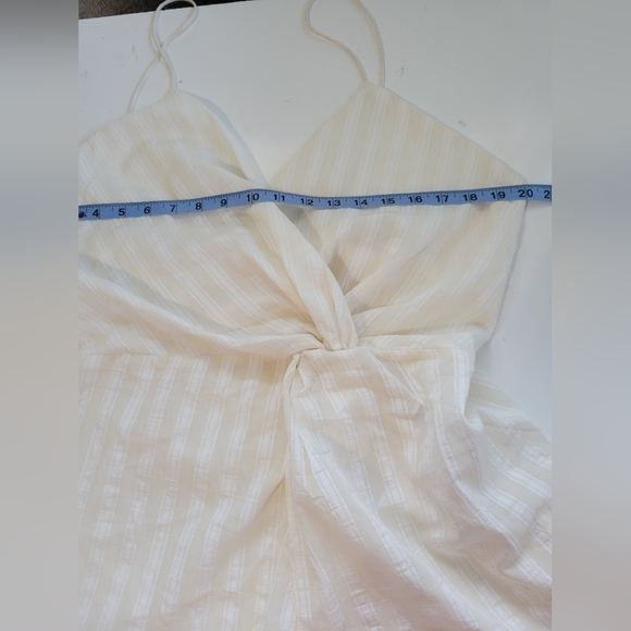 Zara Knotted Stripe Tunic Top Size XL - Picture 11 of 11